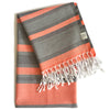 Samara Gray - Orange Turkish Towel